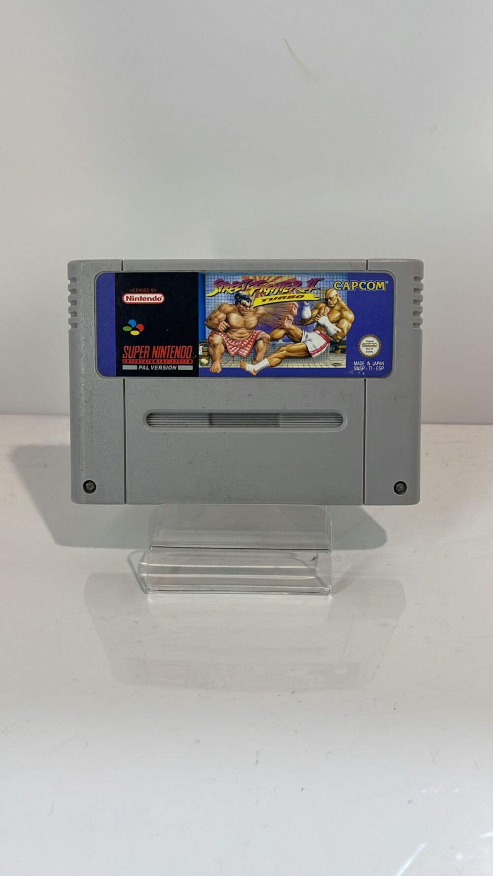 Snes Street fighter II turbo (PAL) sólo cartucho