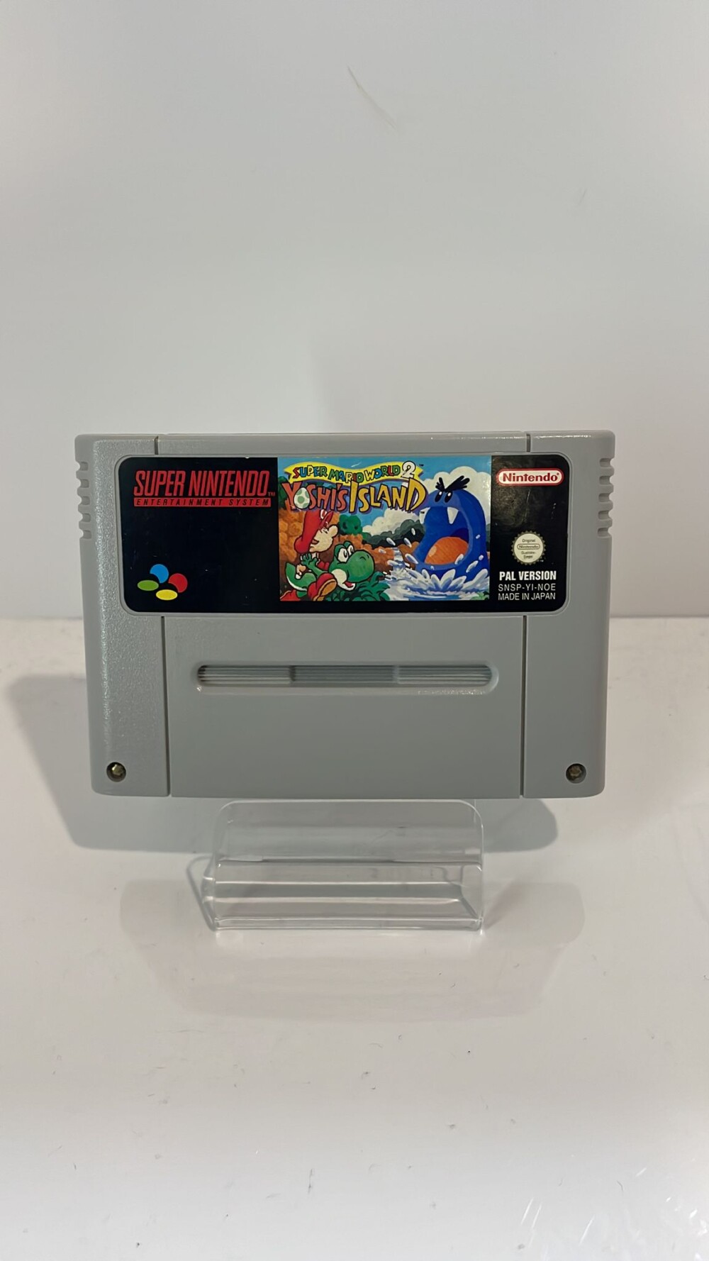 Snes Yoshi's island (PAL) caja repro