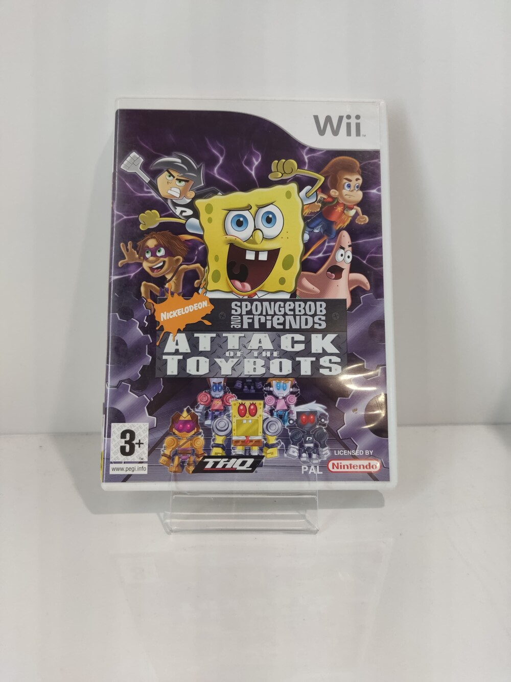 Wii Spongebob and friends attack of the toybots