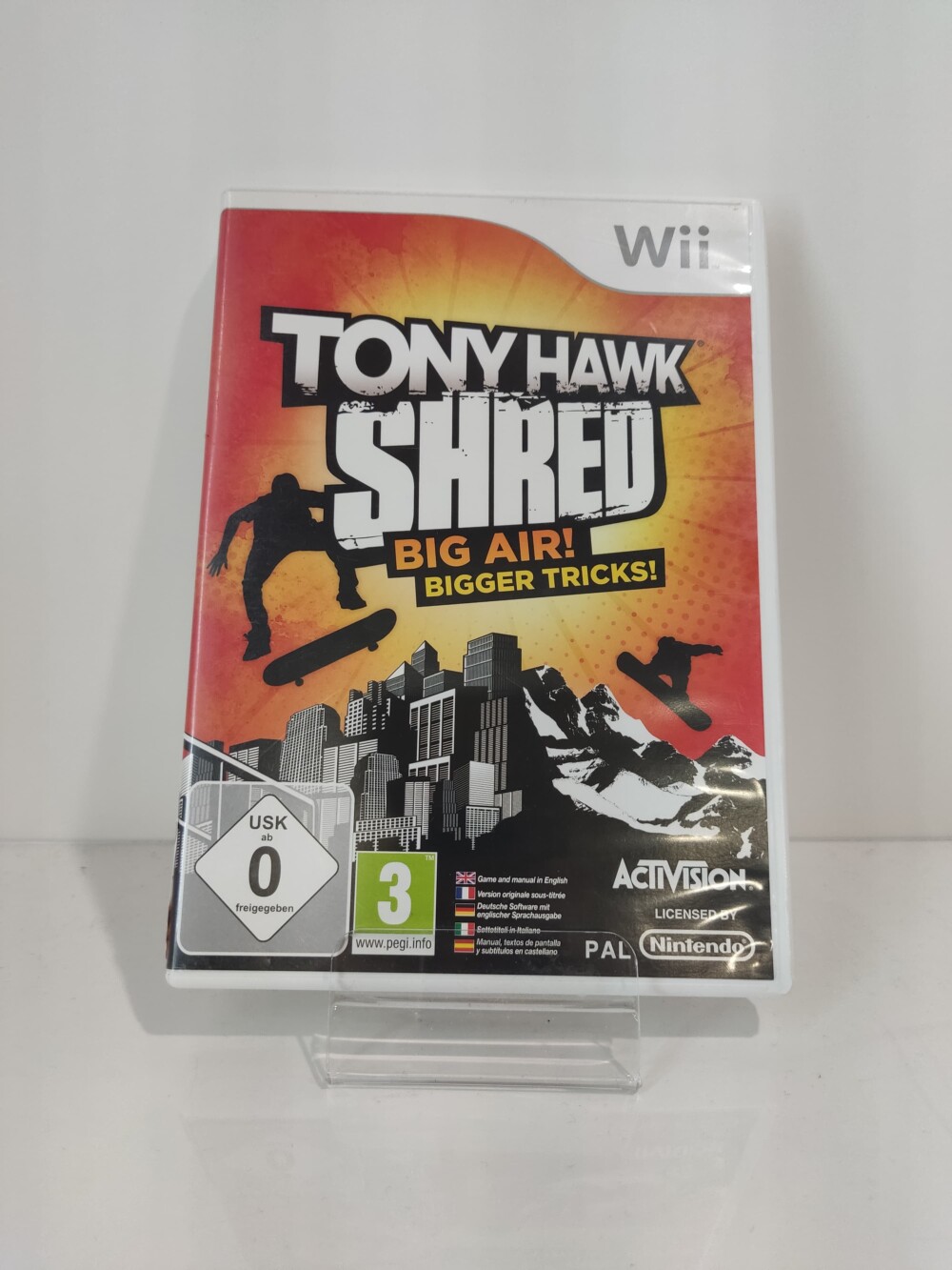 Wii Tony Hawk shred