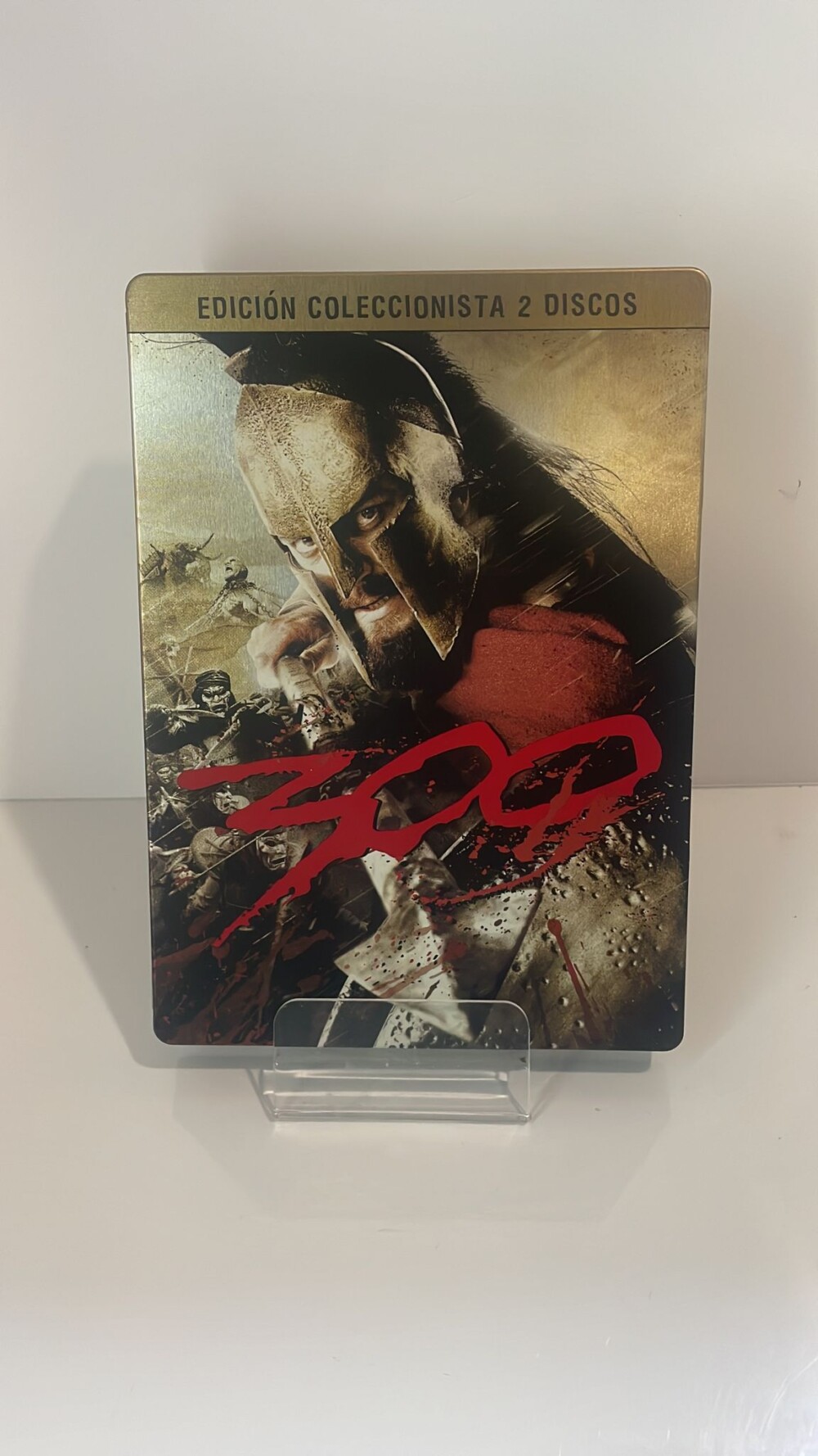 DVD 300 edición coleccionista caja metálica