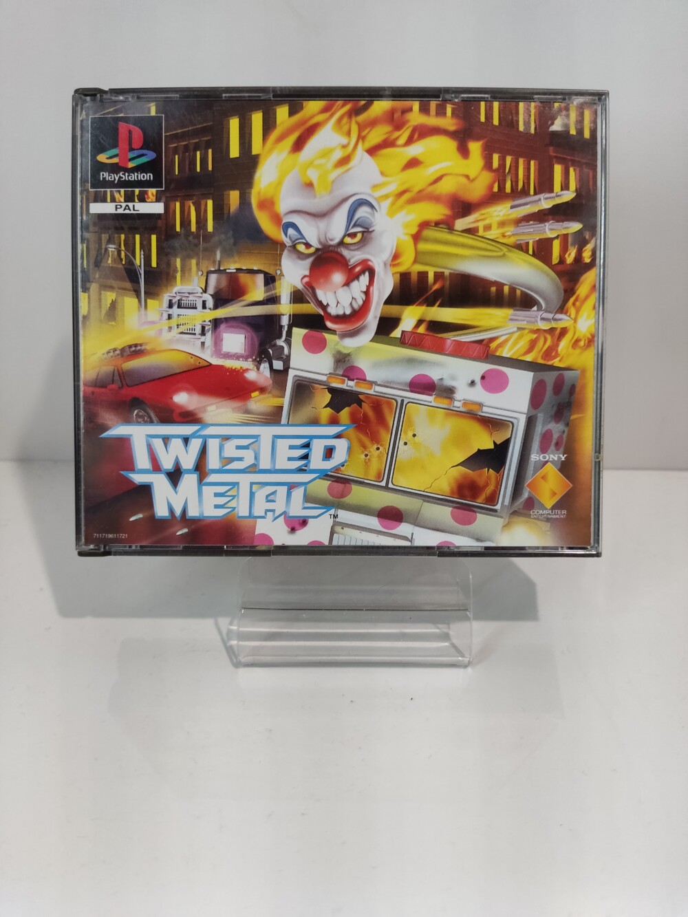 PS1 Twisted metal (solo caja)