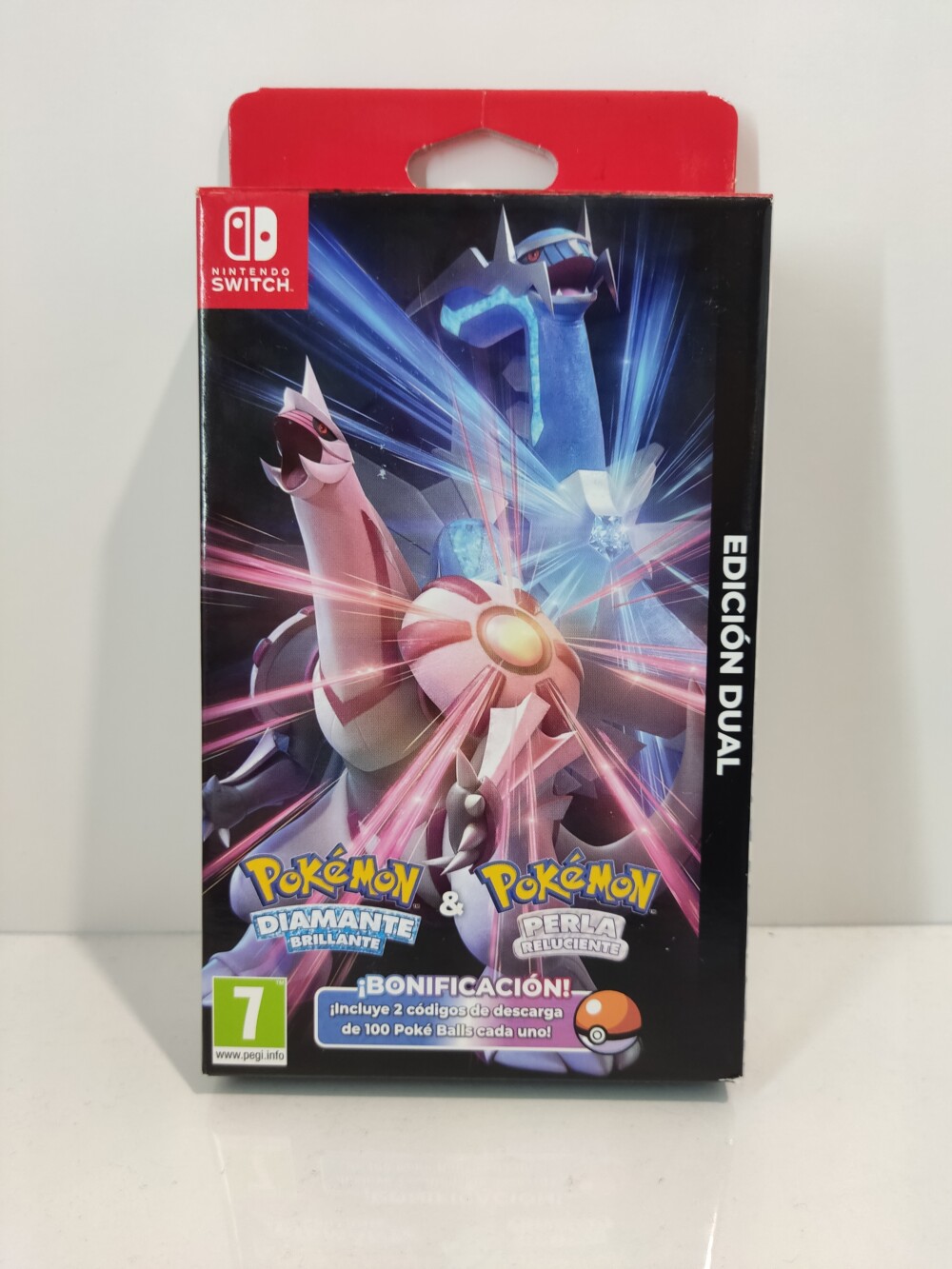Switch Edición dual de pokémon diamante brillante y perla reluciente (precintado)