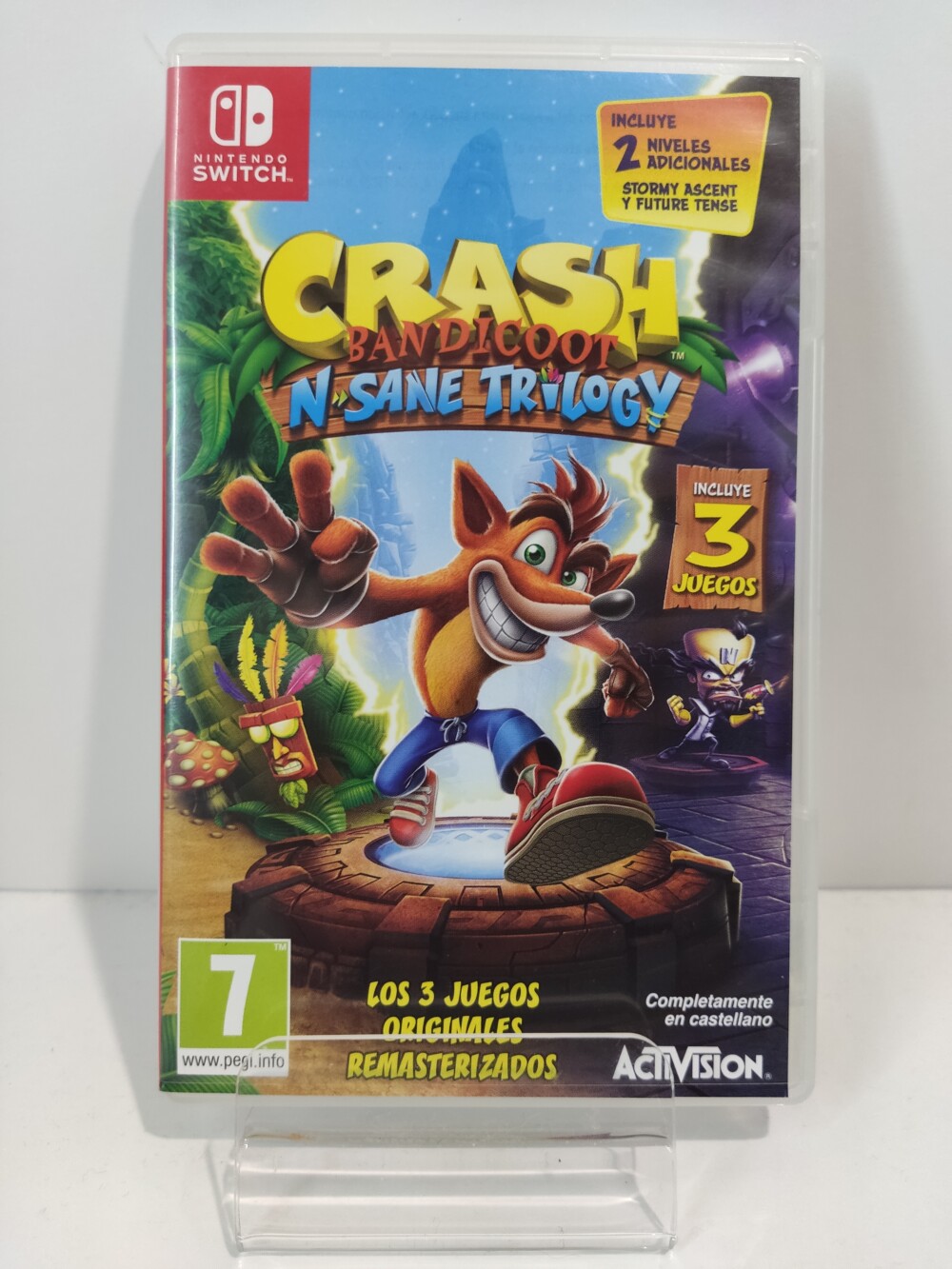 Switch Crash bandicoot n-sane trilogy