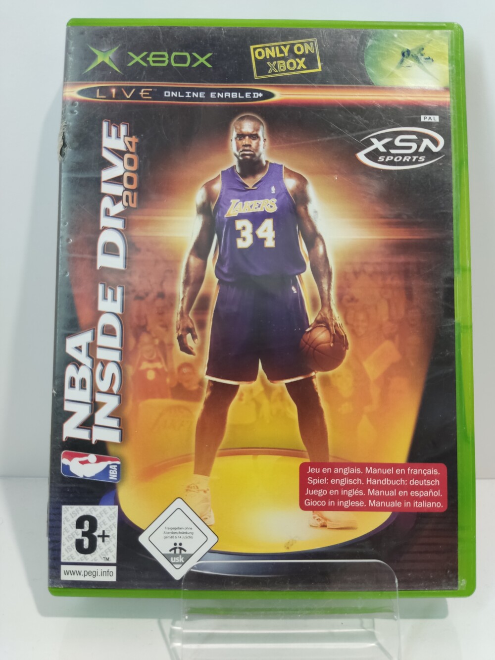 Xbox NBA inside drive 2004