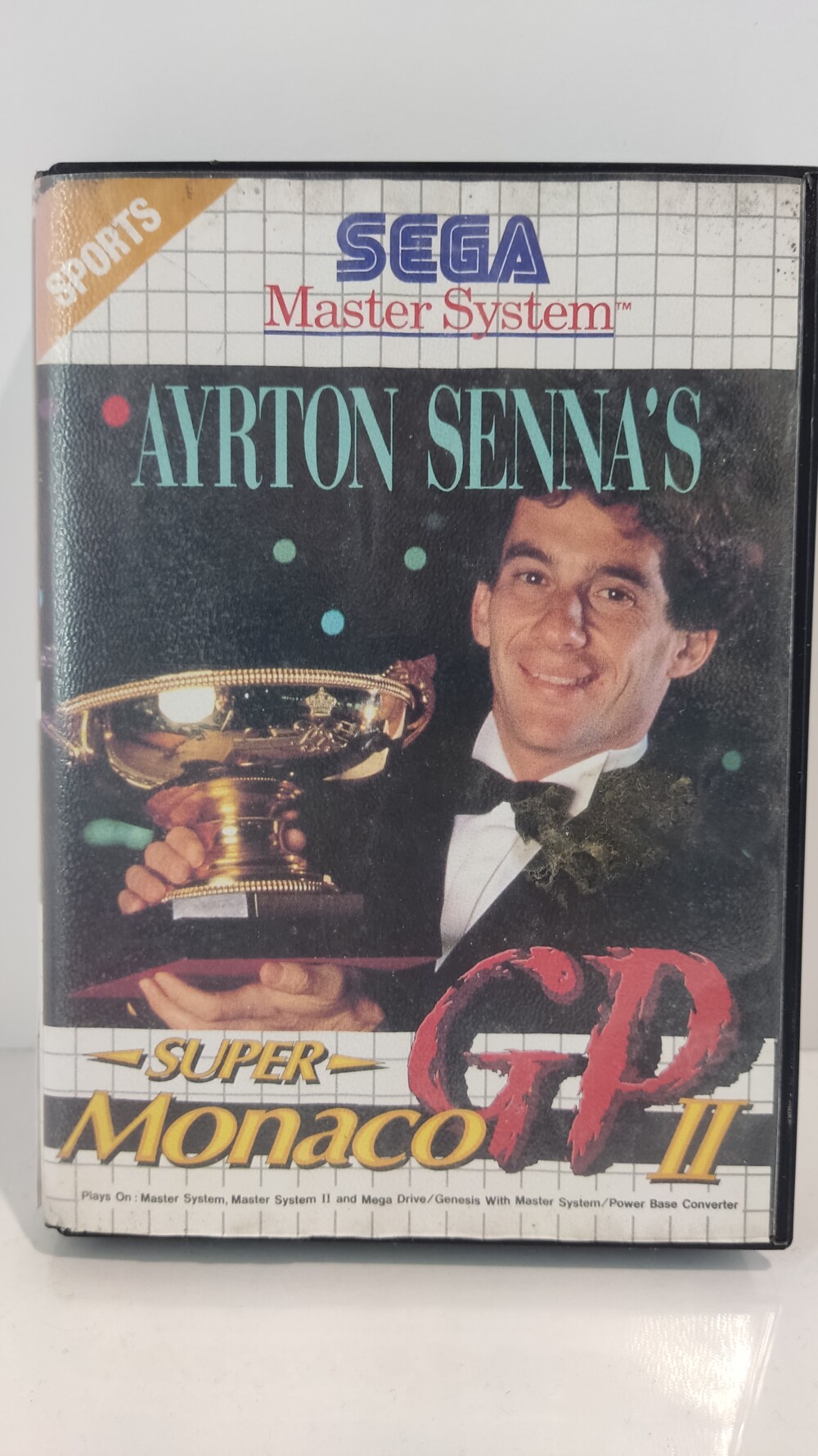 Mastersystem Ayrton senna's super monaco gp II (S.M.)