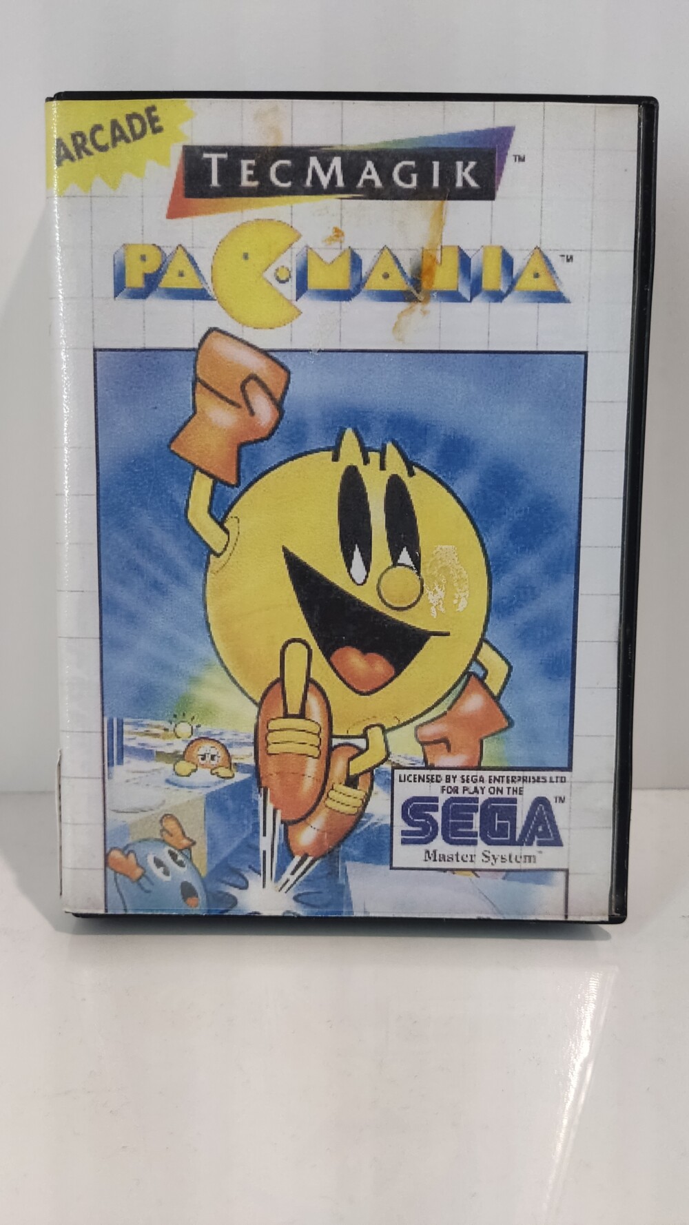 Mastersystem Pac-mania (caja repro)