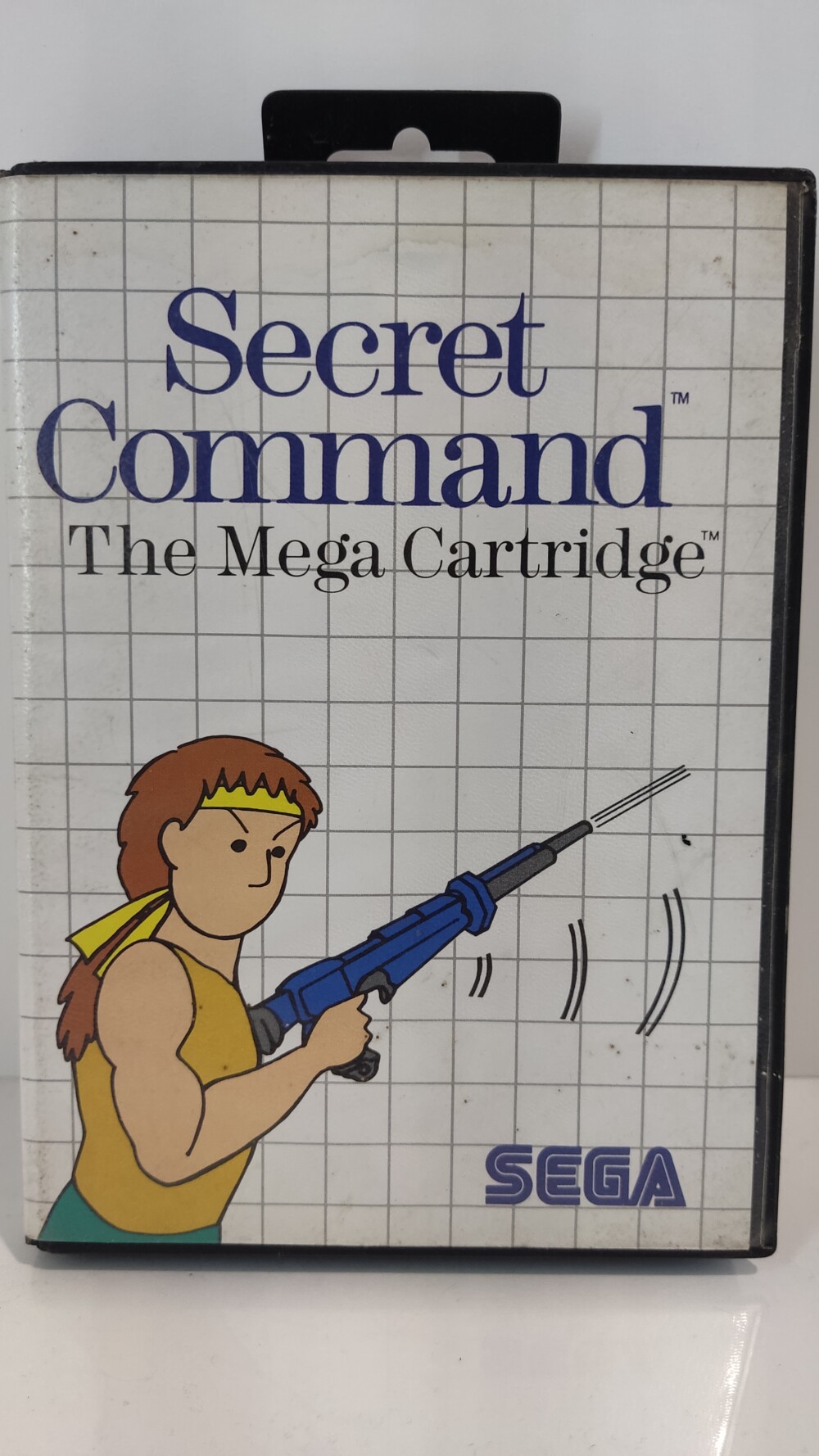 Mastersystem Secret command the mega cartridge