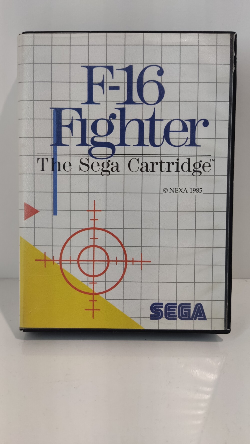 Mastersystem F-16 fighter the sega cartridge (S.M.)