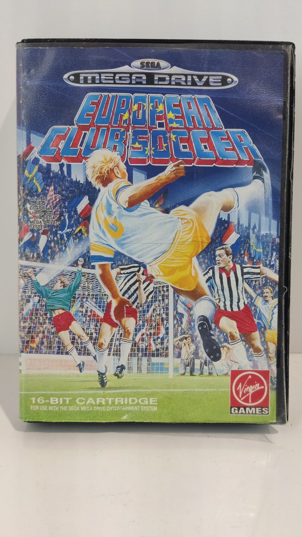 Megadrive European club soccer (S.M.)