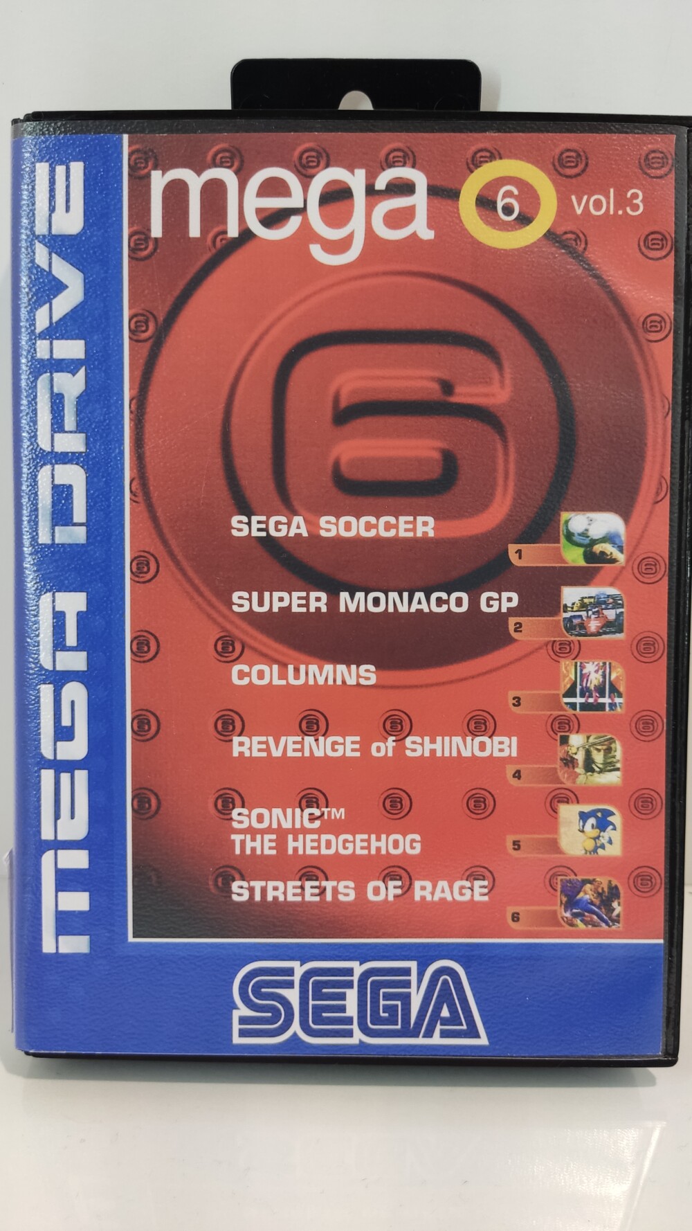 Megadrive Mega6 vol.3 (caja repro)