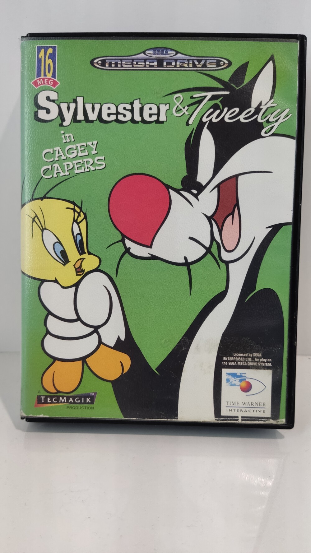 Megadrive Sylvester & tweety in cagey capers (S.M)
