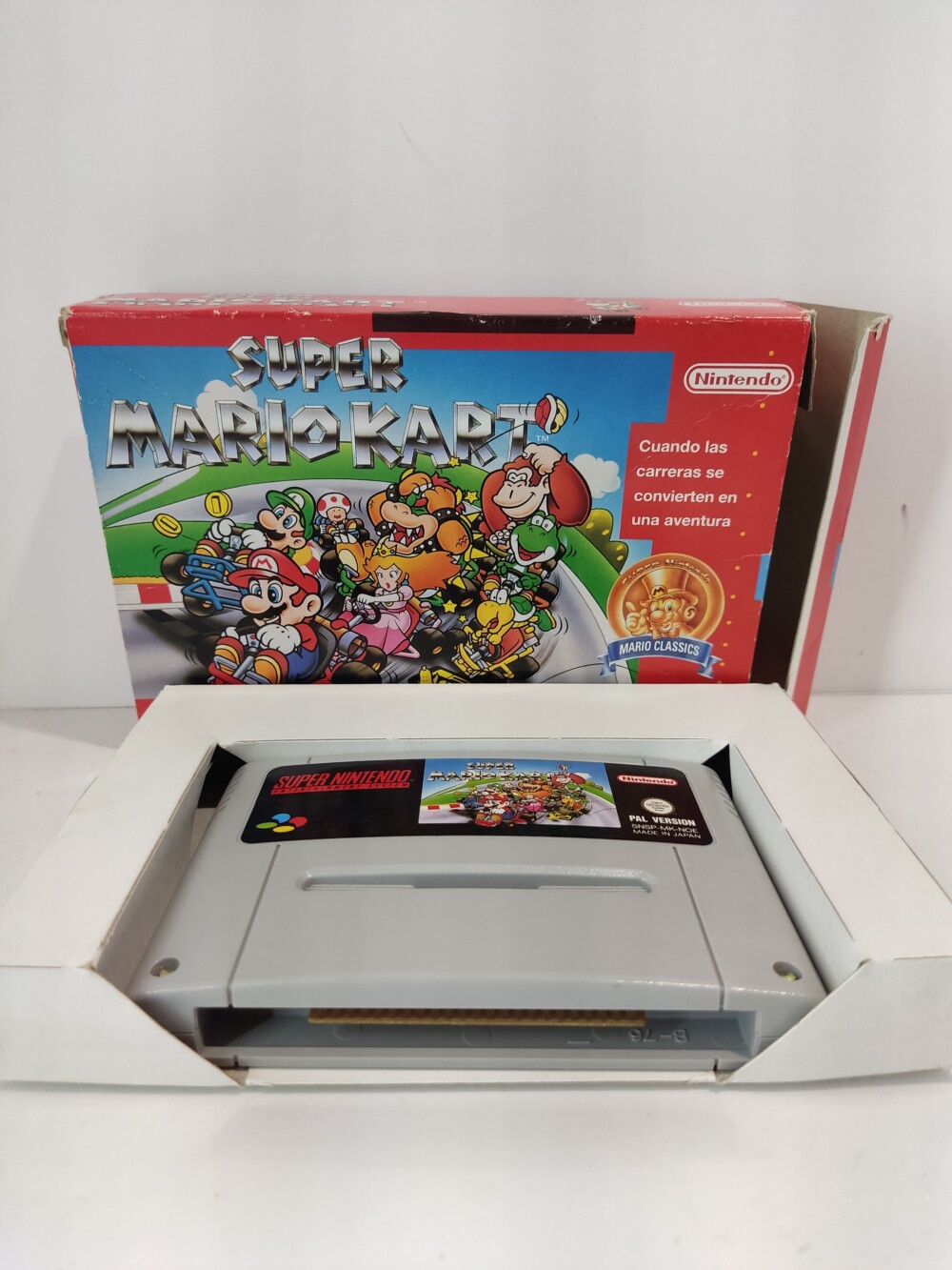 Snes Super Mario kart (S.M.)