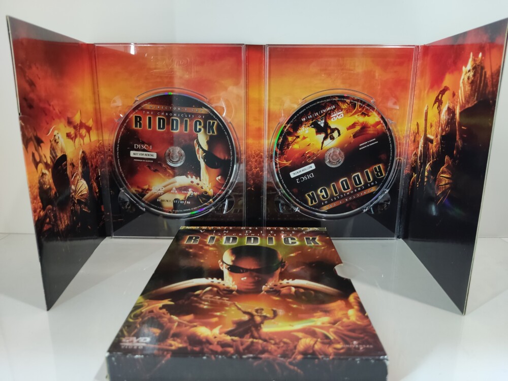 DVD Las crónicas de Riddick edición especial