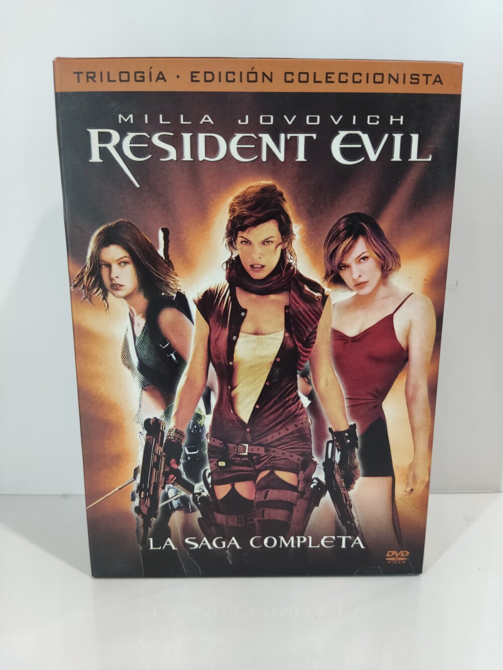 DVD Resident evil trilogía edición coleccionista