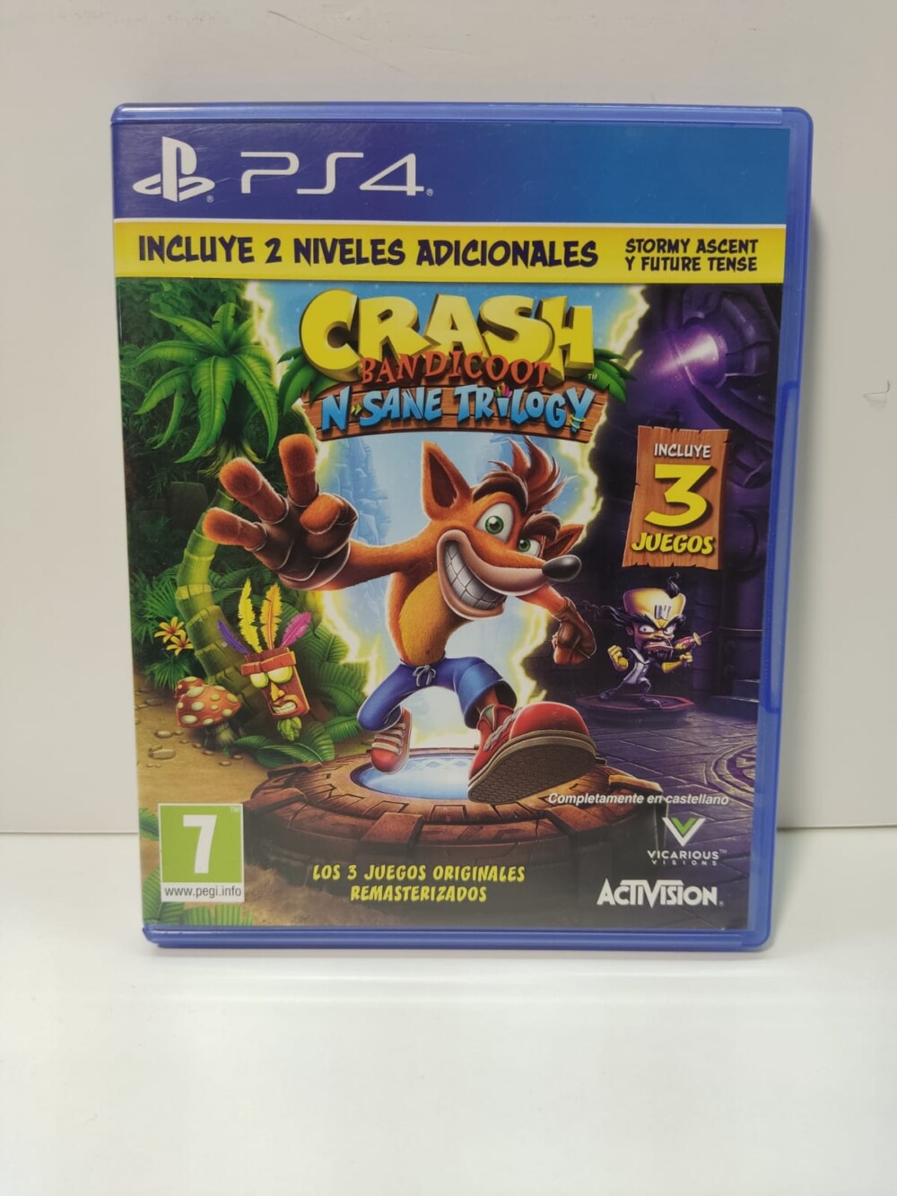 Ps4 Crash bandicoot n-sane trilogy
