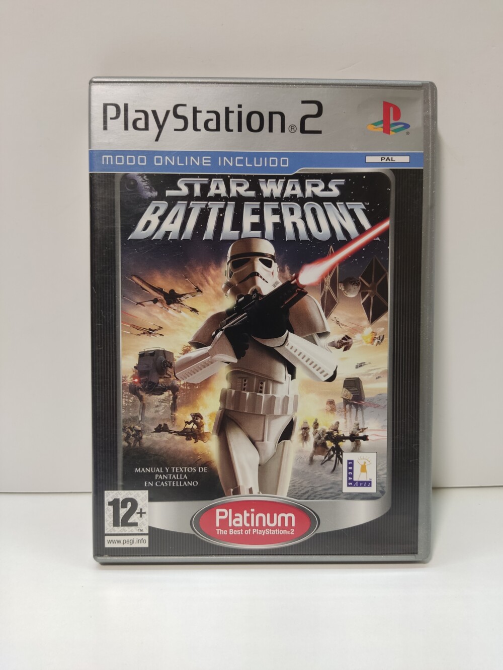 Ps2 Star wars battlefront (platinum)