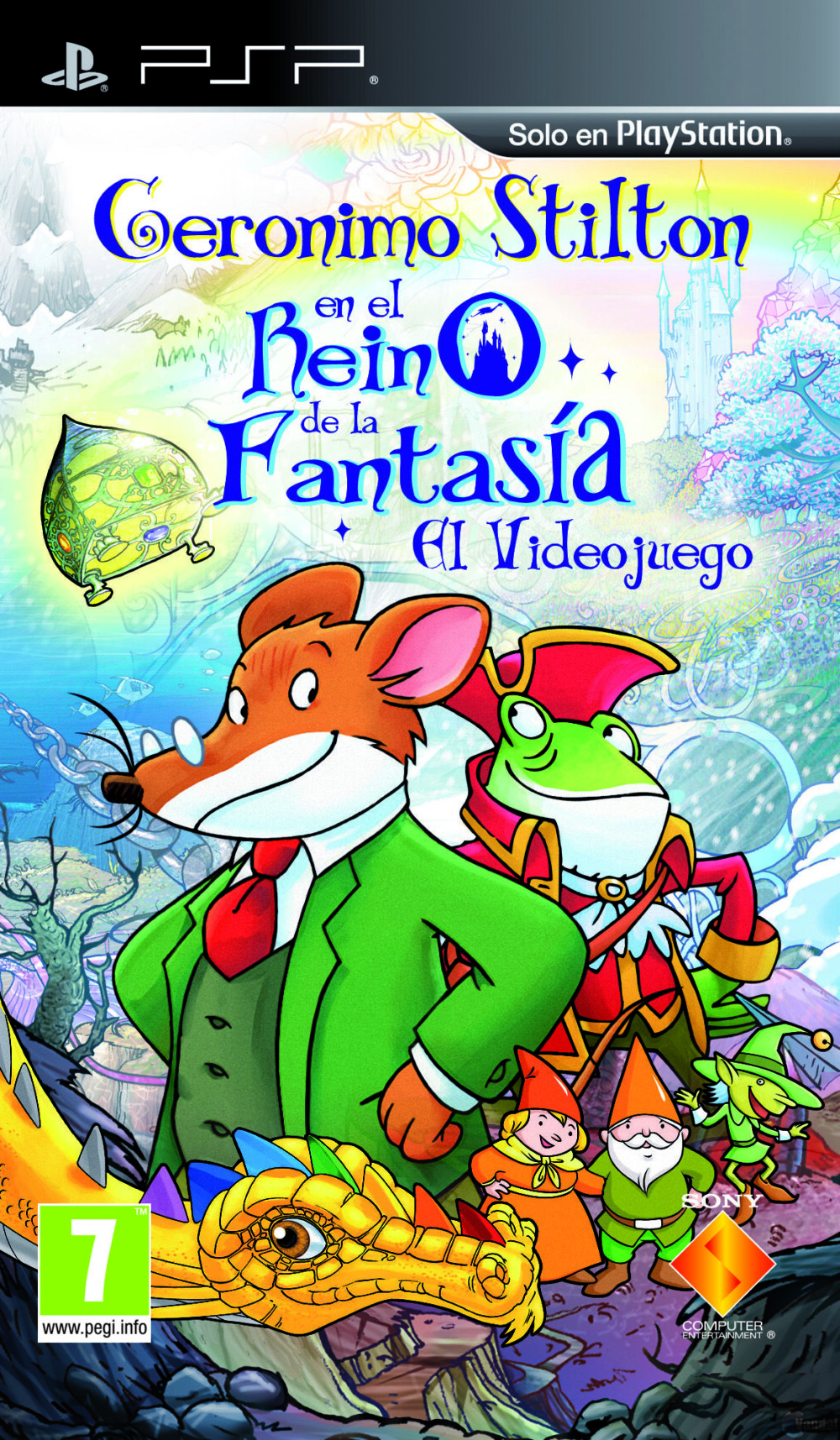 PSP GERONIMO STILTON EN EL REINO DE LA FANTASÍA