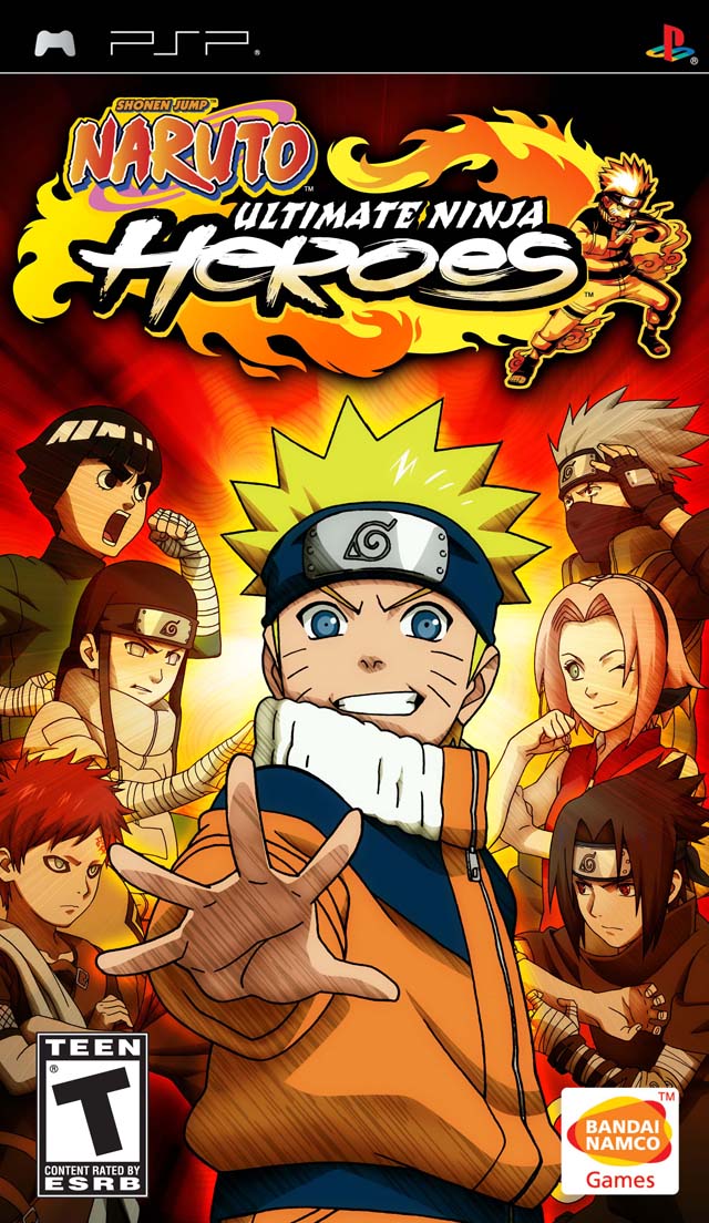 PSP NARUTO ULTIMATE NINJA HEROES