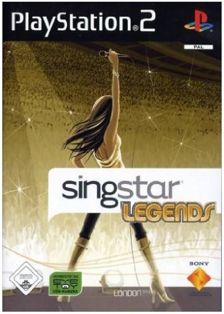 PS2 SINGSTAR LEGENDS