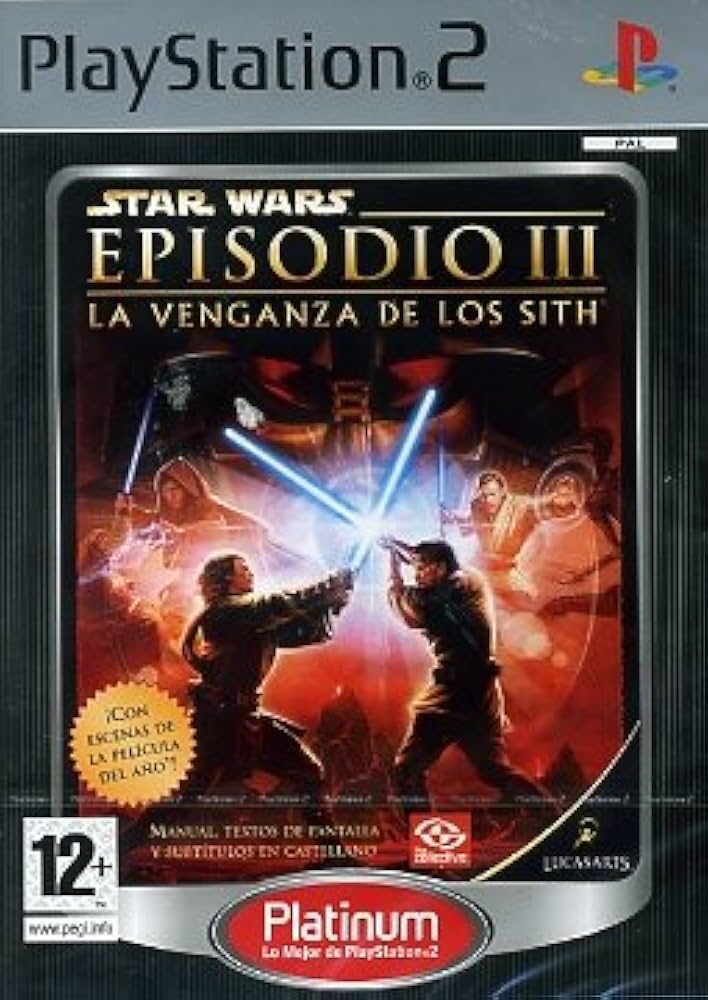 PS2 STAR WARS EPISODIO III LA VENGANZA DE LOS SITH