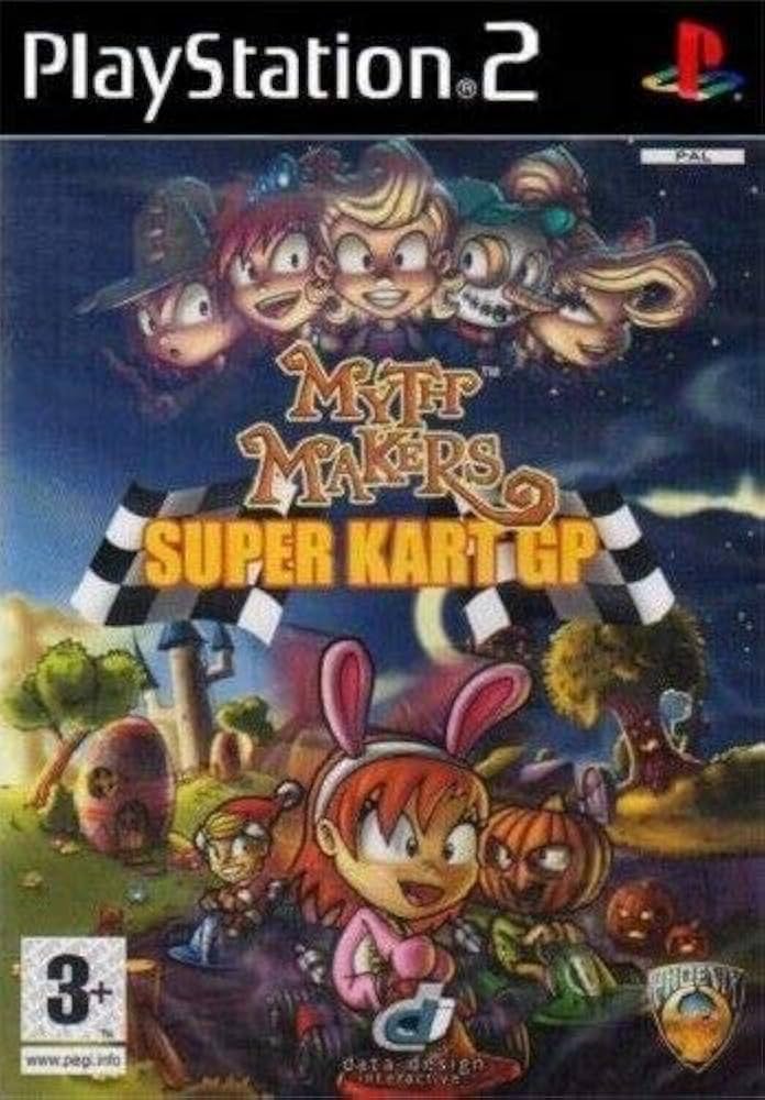 PS2 MYTH MAKERS SUPER KART GP