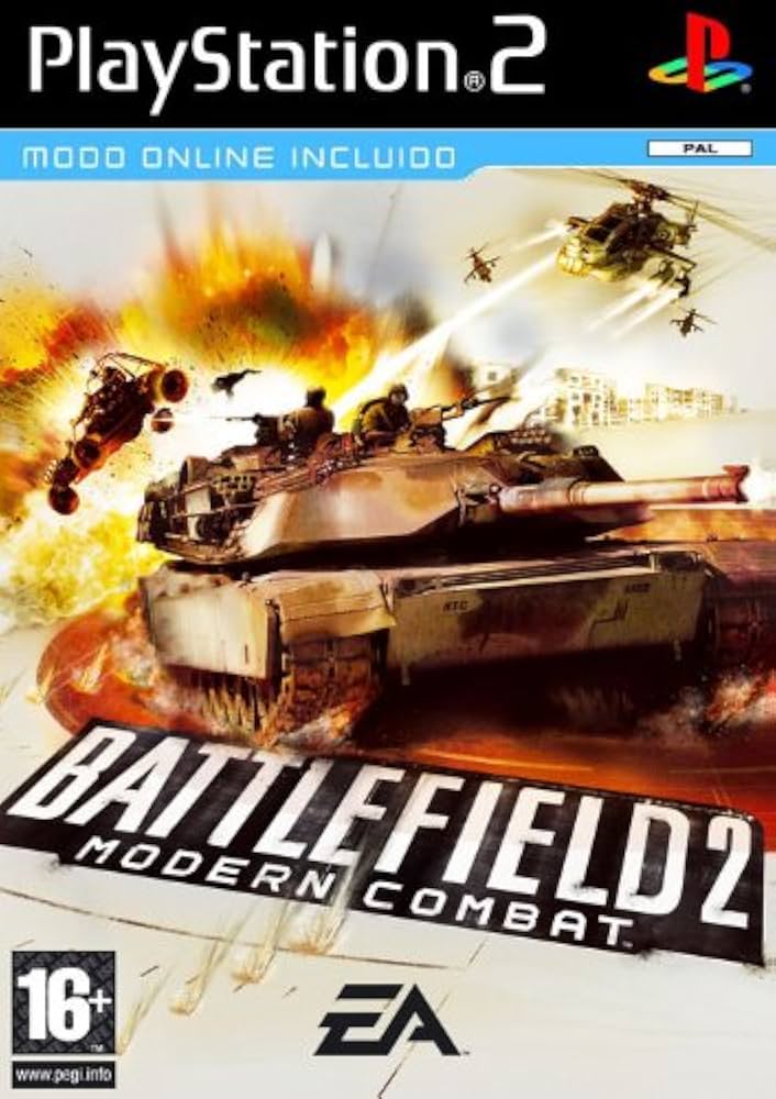 PS2 BATTLEFIELD 2 MODERN COMBAT