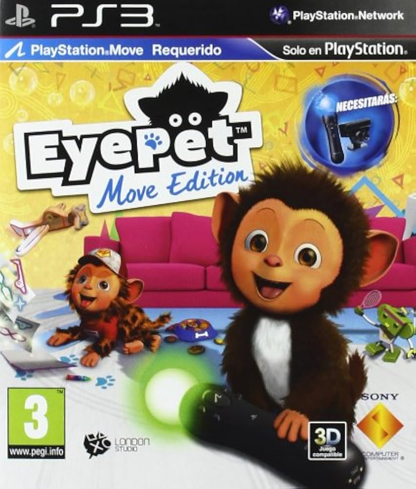 PS3 EYE PET MOVE EDITION
