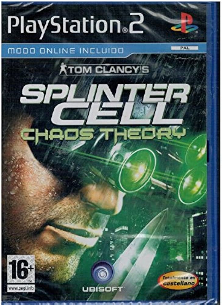 PS2 SPLINTER CELL CHAOS THEORY