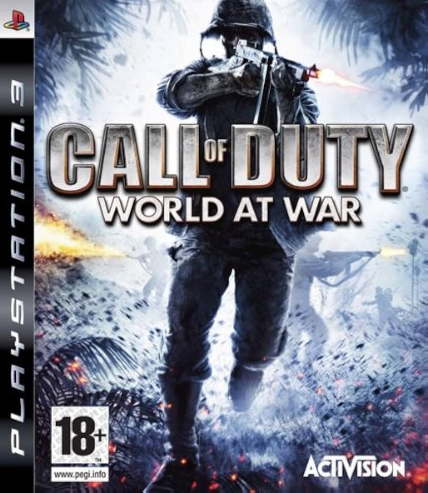 PS3 CALL OF DUTY WORLD AT WAR
