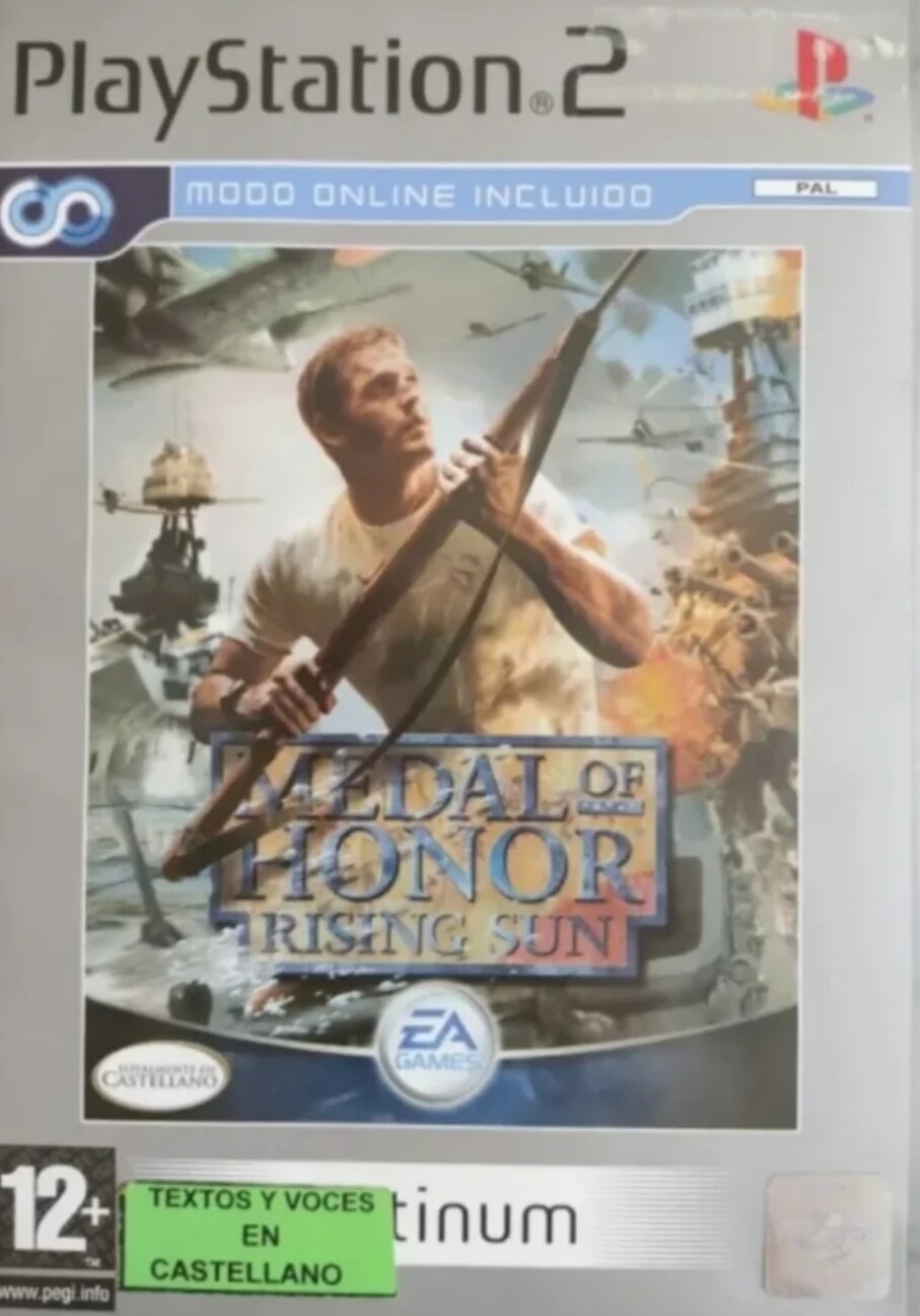 PS2 MEDAL OF HONOR RISING SUN