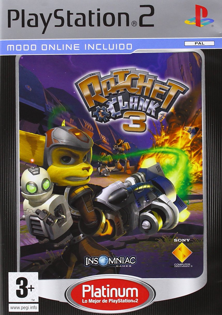 PS2 RATCHET & CLANK 3