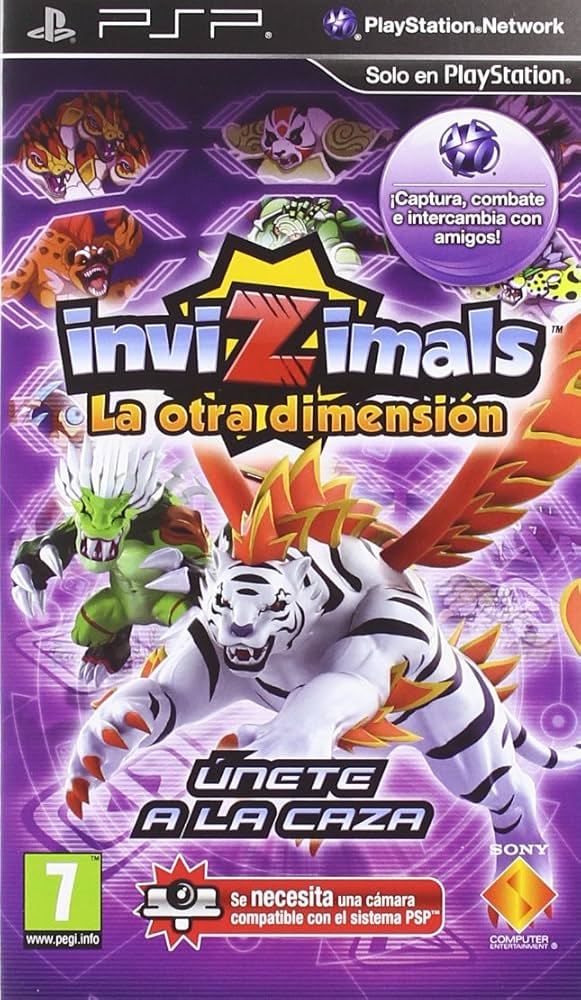 PSP INVIZIMALS LA OTRA DIMENSION