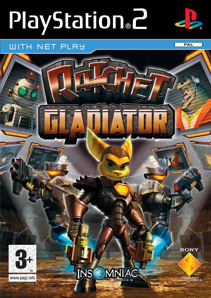 PS2 RATCHET GLADIATOR