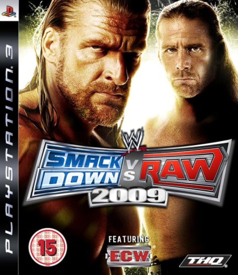 PS3 SMACK DOWN VS RAW 2009