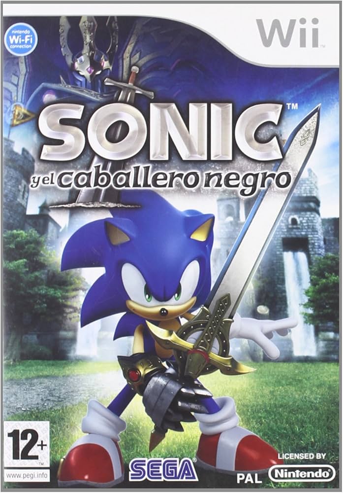 WII SONIC CABALLERO NEGRO