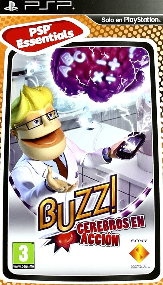 PSP ESSENTIALS BUZZ! CEREBROS EN ACCIÓN