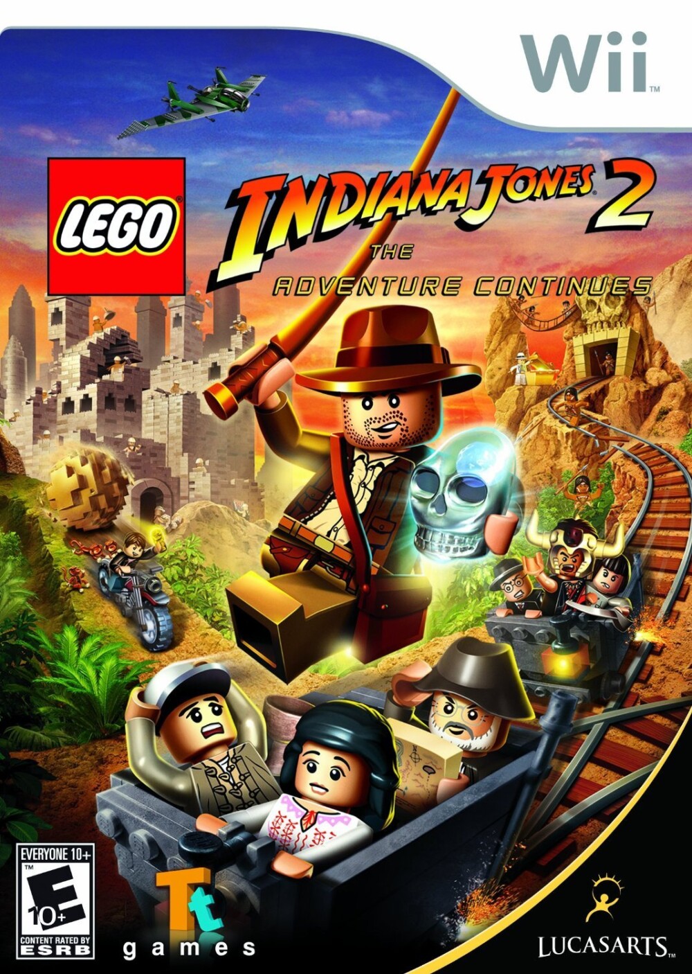 WII LEGO INDIANA JONES 2 THE ADVENTURE CONTINUES