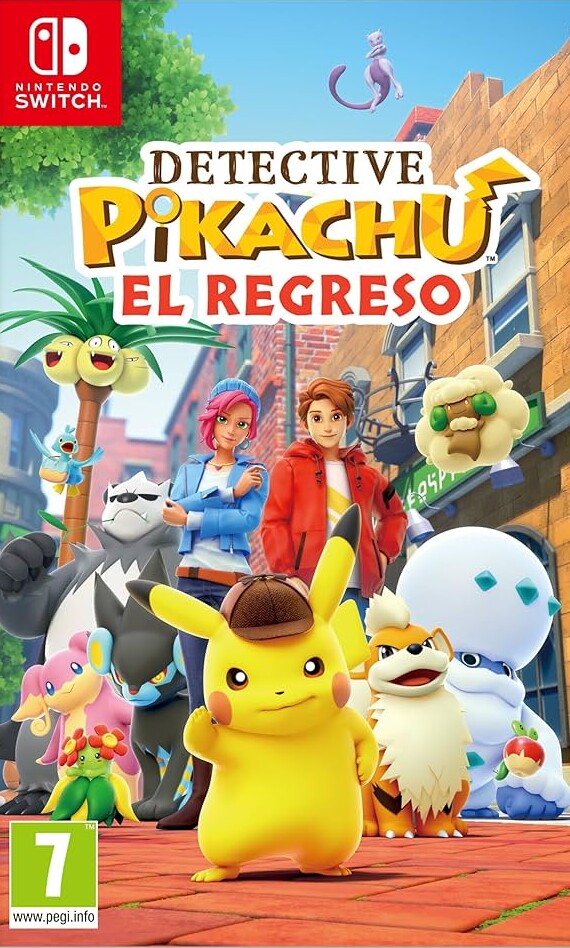 SWITCH DETECTIVE PIKACHU EL REGRESO
