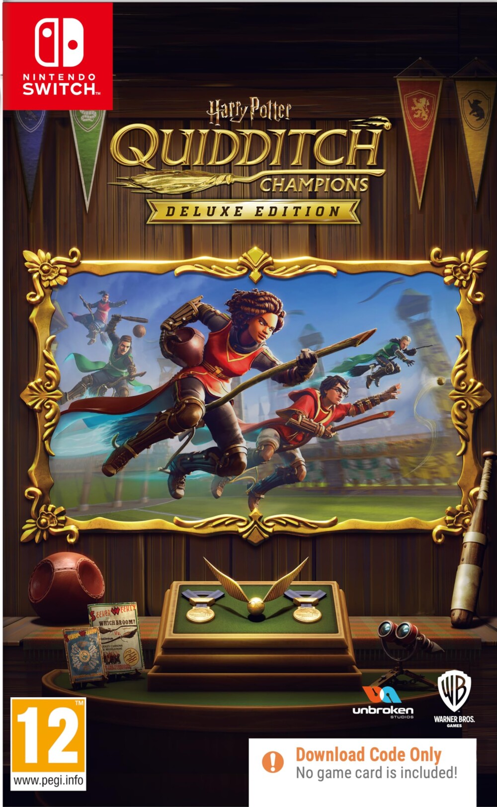 SWITCH HARRY POTTER CAMPEONES DE QUIDDITCH DELUXE EDITION
