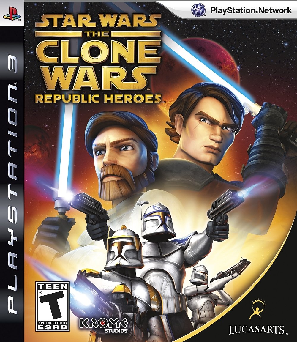 PS3 STAR WARS THE CLONE WARS HÉROES DE LA REPÚBLICA