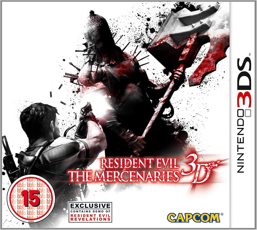 3DS RESIDENT EVIL THE MERCENARIES 3D