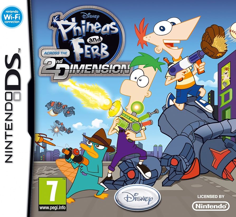 DS PHINEAS Y FERB 2DA DIMENSION