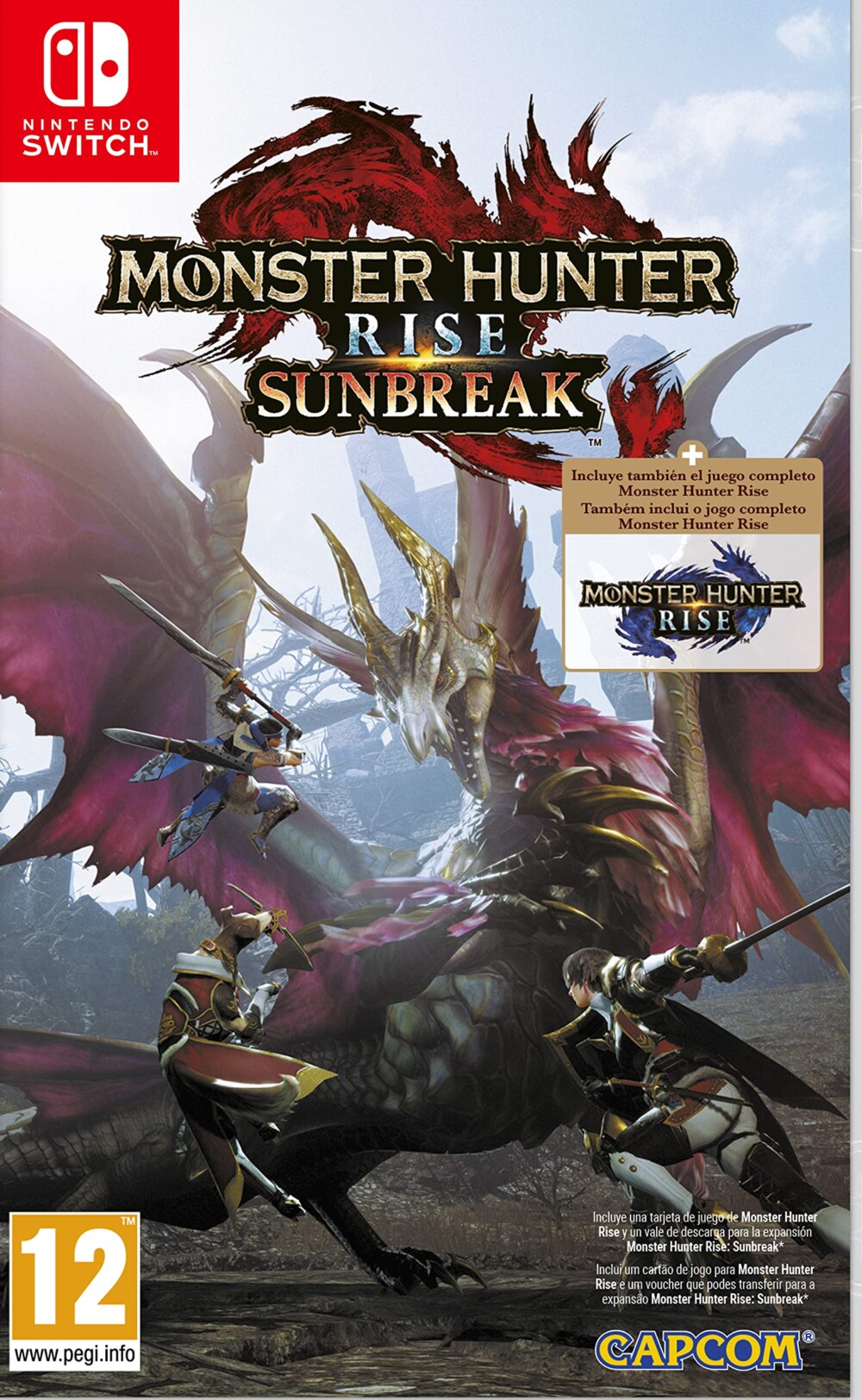 SWITCH MONSTER HUNTER RISE SUNBREAK