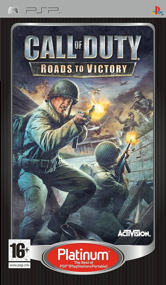 PSP CALL OF DUTY ROADS TO VICTORY