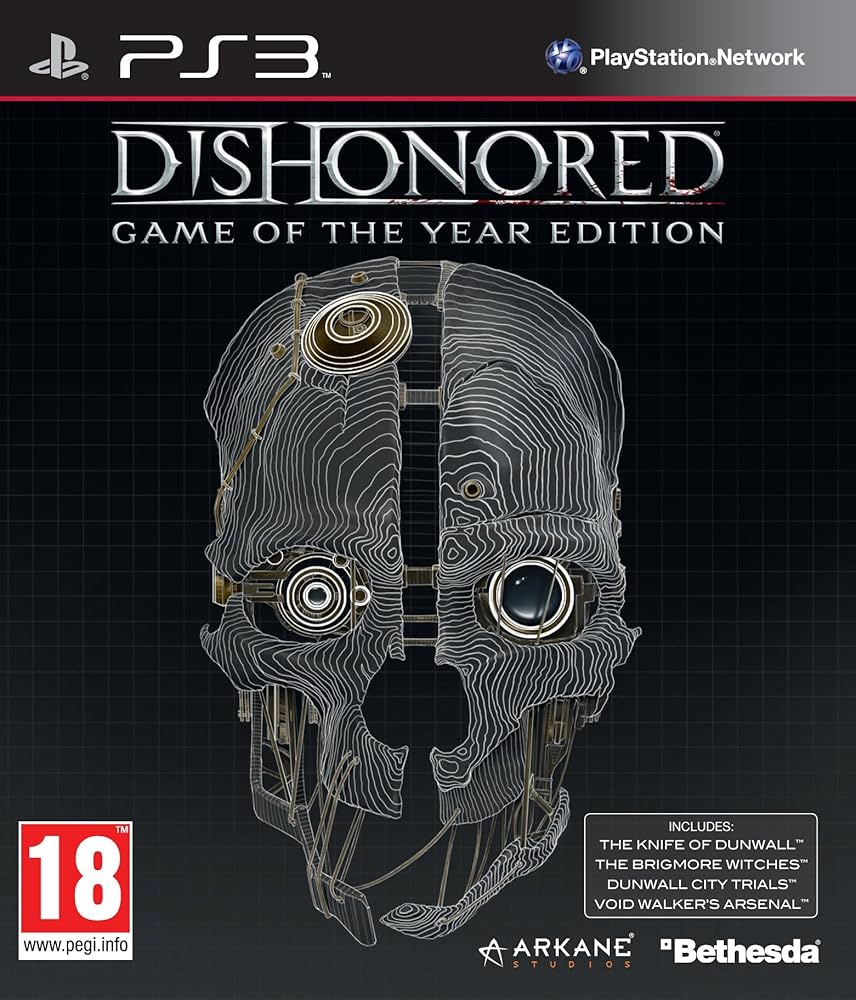 PS3 DISHONORED GAME OF THE YEAR EDITION