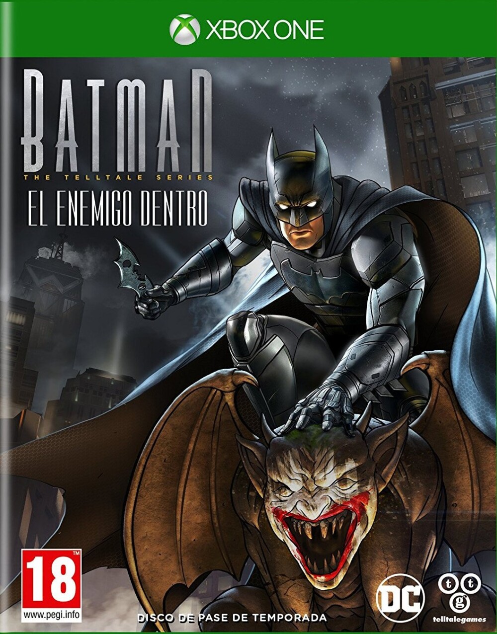XBOX BATMAN EL ENEMIGO DENTRO