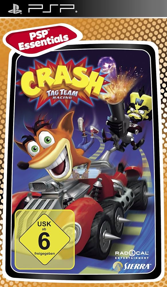 PSP CRASH TAG TEAM RACING