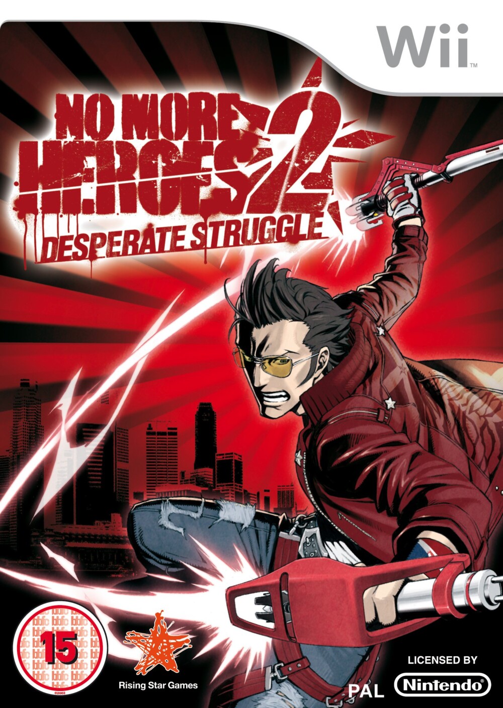 WII NO MORE HEROES 2 DESPERATE STRUGGLE