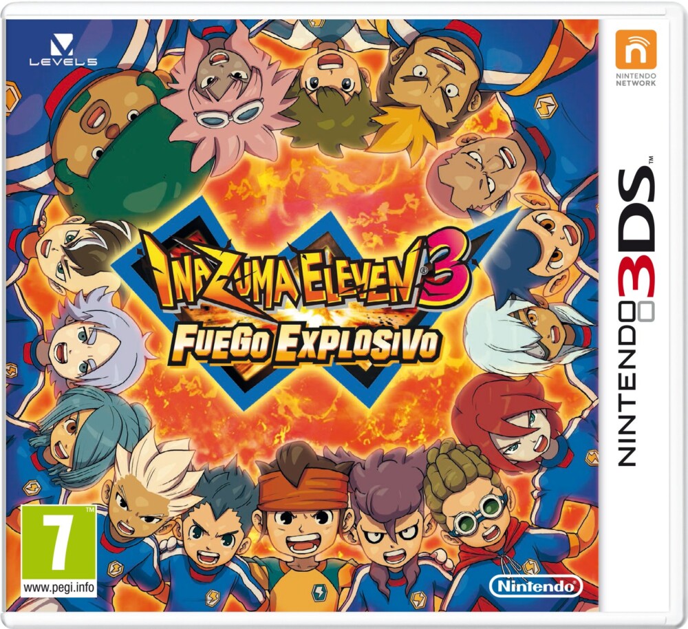 3DS INAZUMA ELEVEN 3 FUEGO EXPLOSIVO